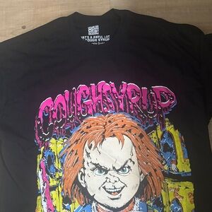 Black Graphic Kids T-Shirt